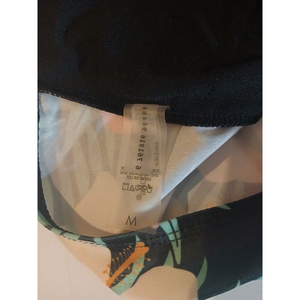 Bobbie Brooks Floral 2 Piece Tankini Bikini Womens Medium Removeable Pads-New - Picture 4 of 6